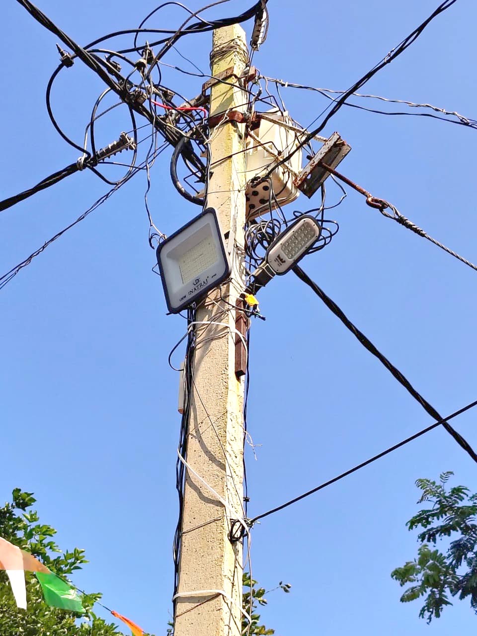 एलईडी पथदिवे सुविधा